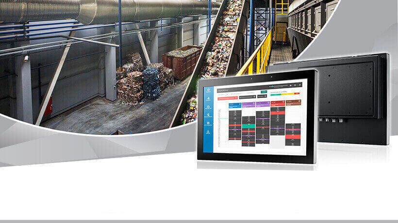 Advantech’s UTC-520 IP65 All-in-One Computer offers Enhanced Operational Effciency for Waste Facilities Management